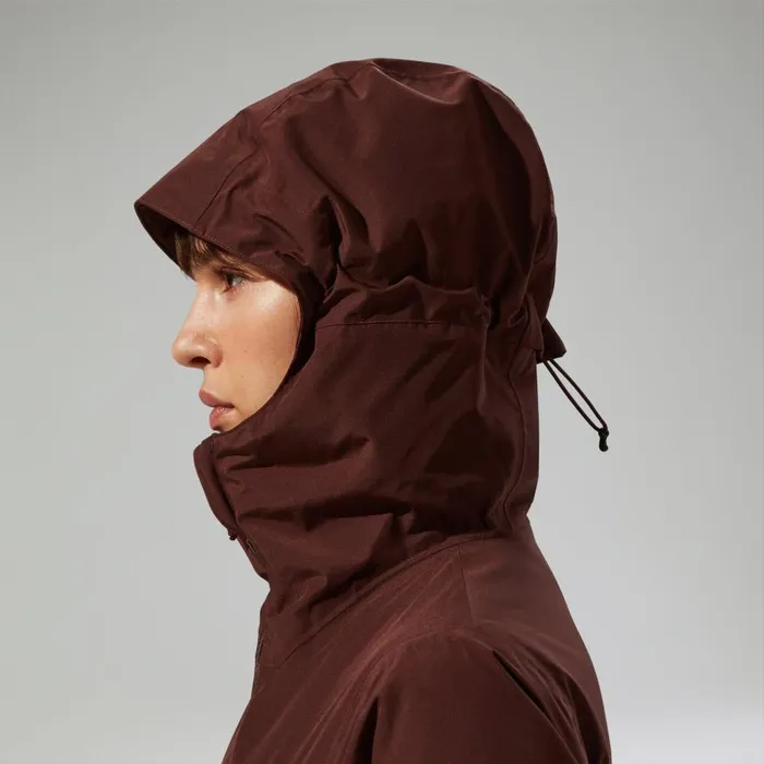 Berghaus Waterproof Deluge Pro 30 Insulated Waterproof Jacket 8211 Brown 8211 Women Berghaus Waterproof Deluge Pro 30 Insulated Waterproof Jacket 8211 Brown 8211 Women