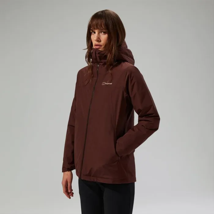 Berghaus Waterproof Deluge Pro 30 Insulated Waterproof Jacket 8211 Brown 8211 Women Berghaus Waterproof Deluge Pro 30 Insulated Waterproof Jacket 8211 Brown 8211 Women