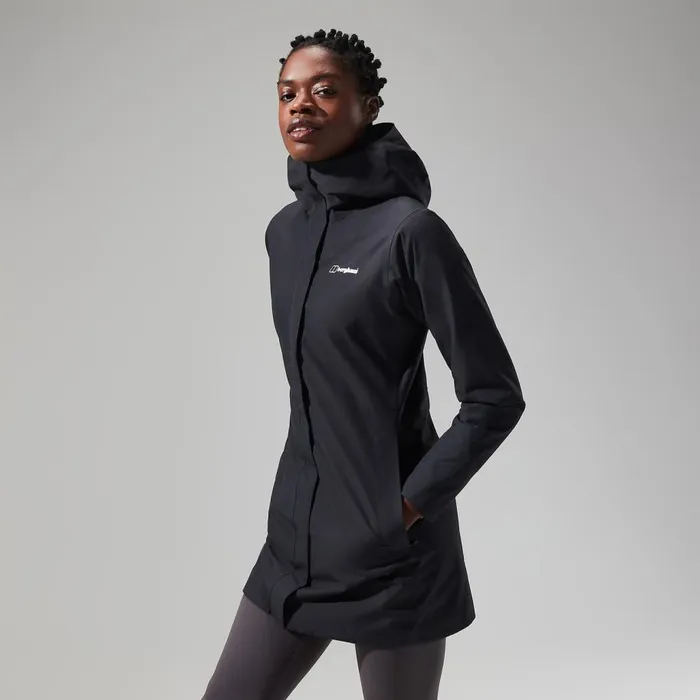 Berghaus Waterproof Omeara Long Jacket 8211 Black 8211 Women