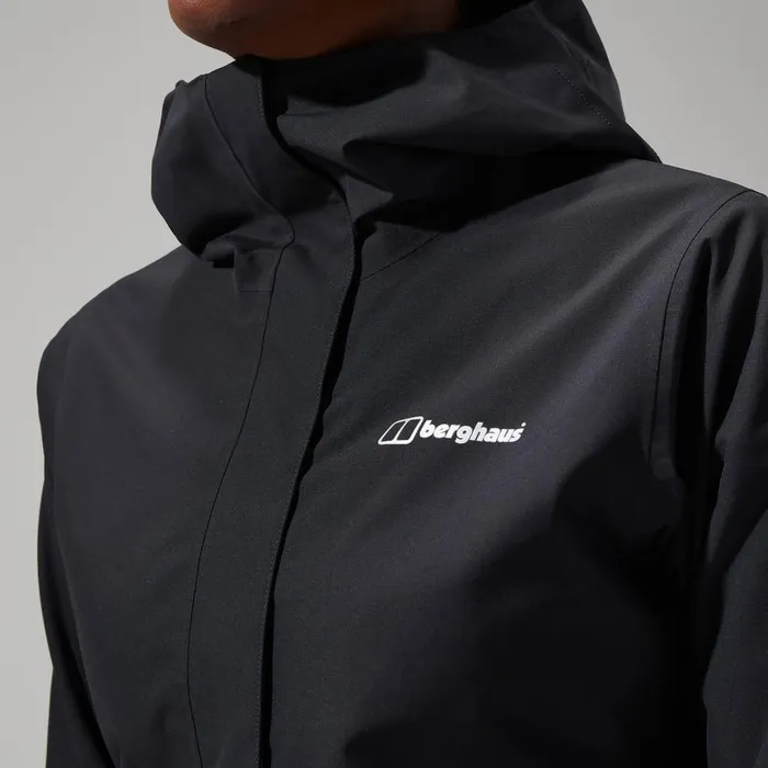 Berghaus Waterproof Omeara Long Jacket 8211 Black 8211 Women