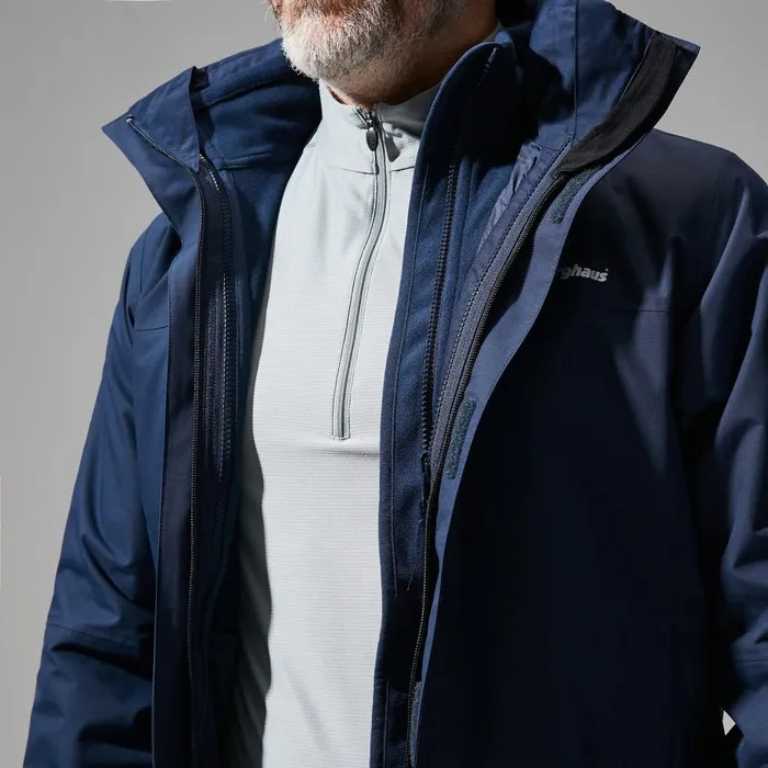 Berghaus Waterproof RG Alpha 20 Gemini 3in1 Jacket 8211 Dark Blue 8211 Men