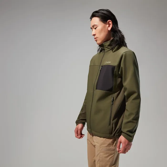 Berghaus Windproof Ghlas 20 Softshell Jacket 8211 Green 8211 Men Berghaus Windproof Ghlas 20 Softshell Jacket 8211 Green 8211 Men
