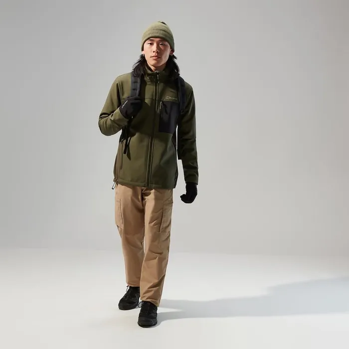 Berghaus Windproof Ghlas 20 Softshell Jacket 8211 Green 8211 Men Berghaus Windproof Ghlas 20 Softshell Jacket 8211 Green 8211 Men