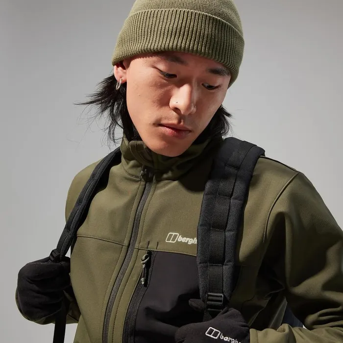 Berghaus Windproof Ghlas 20 Softshell Jacket 8211 Green 8211 Men Berghaus Windproof Ghlas 20 Softshell Jacket 8211 Green 8211 Men