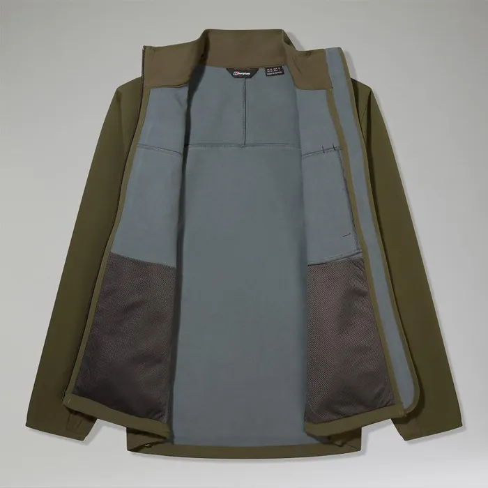 Berghaus Windproof Ghlas 20 Softshell Jacket 8211 Green 8211 Men Berghaus Windproof Ghlas 20 Softshell Jacket 8211 Green 8211 Men