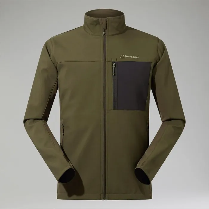 Berghaus Windproof Ghlas 20 Softshell Jacket 8211 Green 8211 Men Berghaus Windproof Ghlas 20 Softshell Jacket 8211 Green 8211 Men