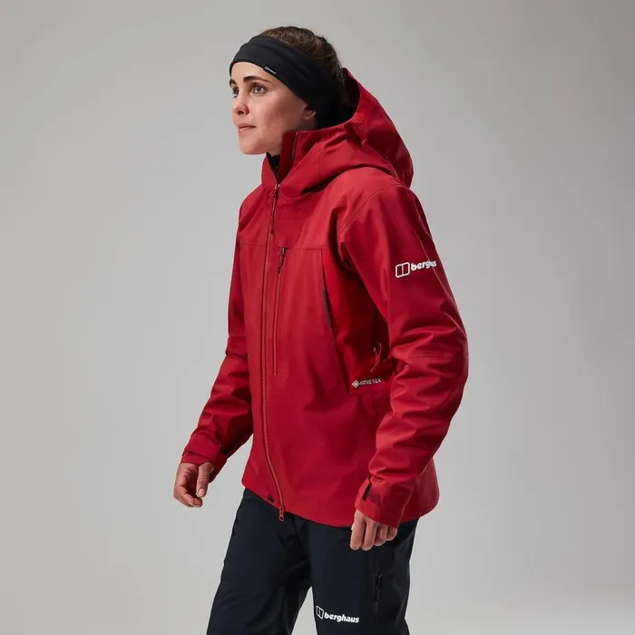 Berghaus Windproof MTN Seeker GTX Jacket 8211 Dark RedRed 8211 Women