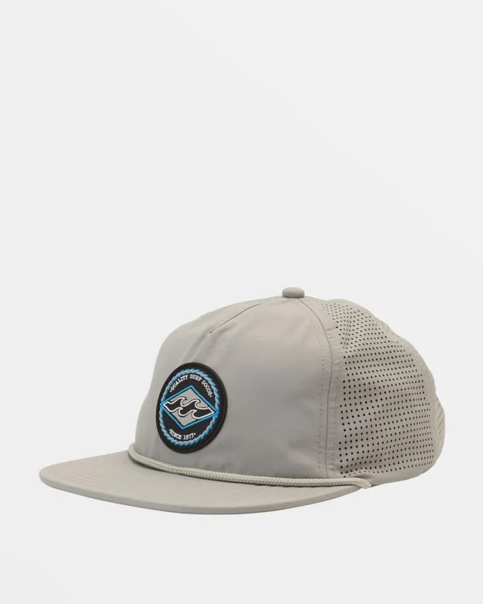 Billabong Beanies and Hats Crest Trucker Hat Silver 8211 Men