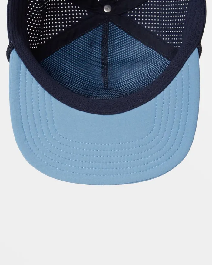 Billabong Beanies and Hats Crest Trucker Hat Washed Blue 8211 Men Billabong Beanies and Hats Crest Trucker Hat Washed Blue 8211 Men