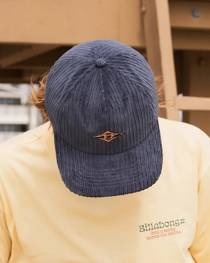 Billabong Beanies and Hats Heritage Baseball Hat Dusty Navy 8211 Men