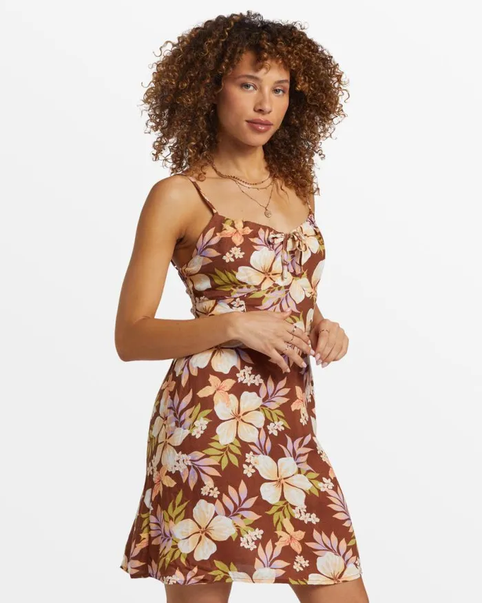 Billabong Dresses Island Calling Mini Dress Toasted Coconut 8211 Women Billabong Dresses Island Calling Mini Dress Toasted Coconut 8211 Women