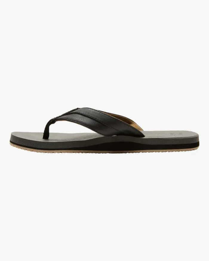 Billabong Flip Flops All Day Impact Cush Sandals Charcoal 8211 Men Billabong Flip Flops All Day Impact Cush Sandals Charcoal 8211 Men