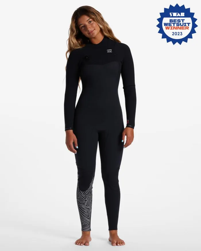 Billabong Fullsuits 32 Furnace Comp Chest Zip Wetsuit Midnight Trails 8211 Women Billabong Fullsuits 32 Furnace Comp Chest Zip Wetsuit Midnight Trails 8211 Women