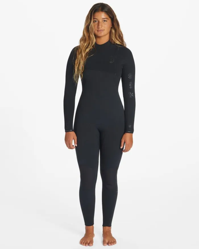 Billabong Fullsuits 32mm Salty Dayz Natural Zipperless Wetsuit Black 8211 Women Billabong Fullsuits 32mm Salty Dayz Natural Zipperless Wetsuit Black 8211 Women