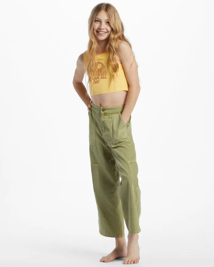 Billabong Girls039 Bottoms Girls Tomboy Cargo Pants Avocado 8211 Women Billabong Girls039 Bottoms Girls Tomboy Cargo Pants Avocado 8211 Women