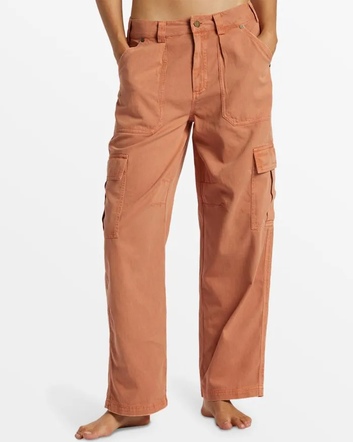 Billabong Jeans and Pants Walk Along Pants Sunburnt 8211 Women Billabong Jeans and Pants Walk Along Pants Sunburnt 8211 Women