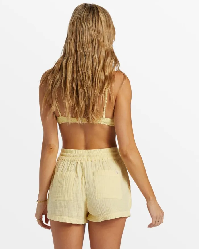 Billabong Matching Sets Day Tripper Shorts Mellow Yellow 8211 Women Billabong Matching Sets Day Tripper Shorts Mellow Yellow 8211 Women
