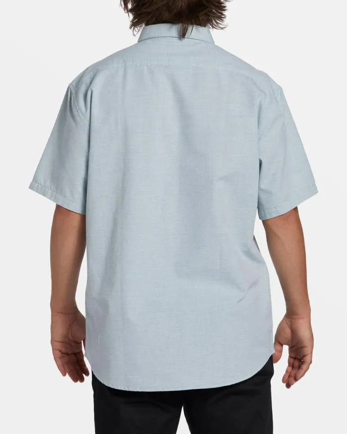 Billabong Shirts All Day Short Sleeve Shirt Jade Stone 8211 Men Billabong Shirts All Day Short Sleeve Shirt Jade Stone 8211 Men