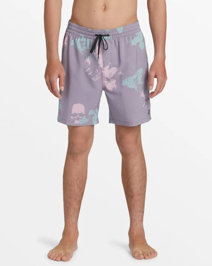 Billabong Short Length 16034 8211 175034 Sundays Layback 17034 Swim Trunks Purple Ash 8211 Men Billabong Short Length 16034 8211 175034 Sundays Layback 17034 Swim Trunks Purple Ash 8211 Men