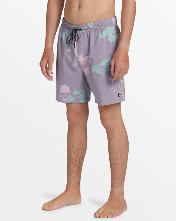 Billabong Short Length 16034 8211 175034 Sundays Layback 17034 Swim Trunks Purple Ash 8211 Men Billabong Short Length 16034 8211 175034 Sundays Layback 17034 Swim Trunks Purple Ash 8211 Men