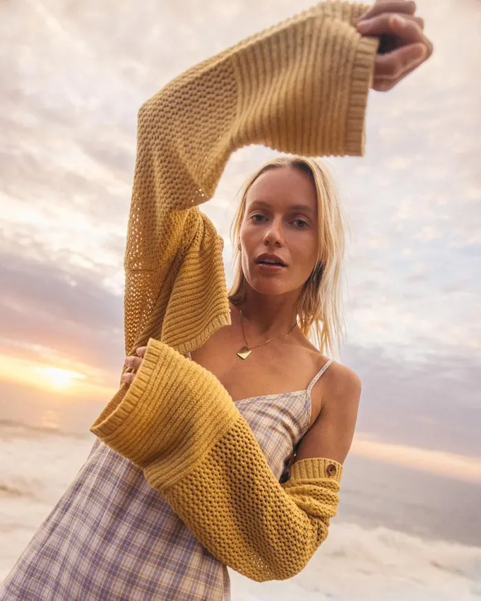 Billabong Sweaters Tavi Cardigan Hemp 2 8211 Women