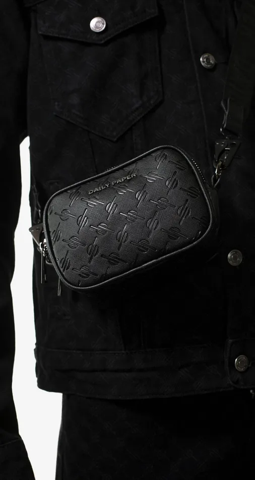 Black May Monogram Bag Black MenWomen Daily Paper Bags