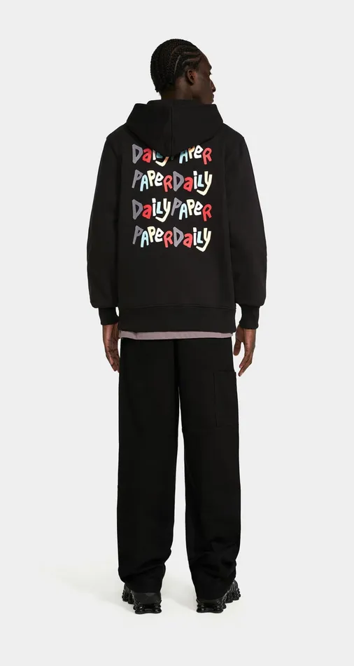 Black Rehem Hoody Men Daily Paper Hoodies and Sweaters