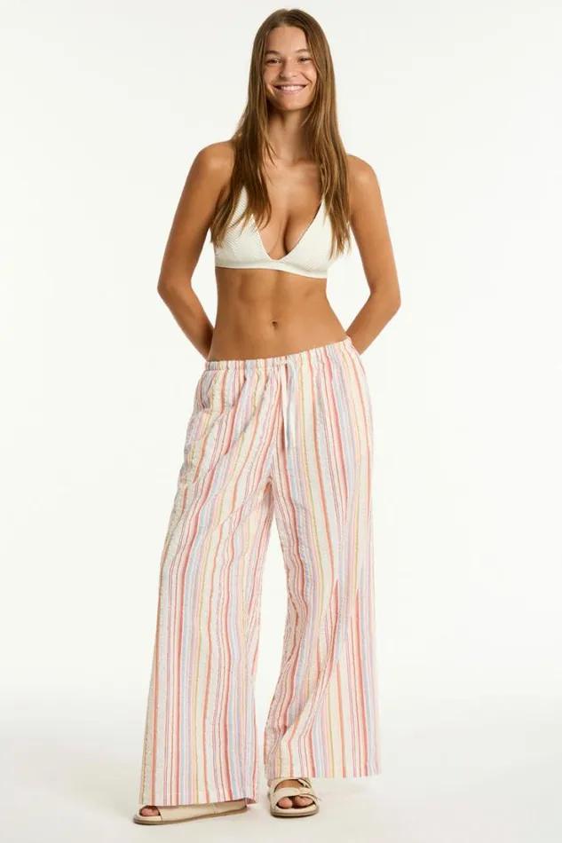 Boho Stripe Surf Pant Boho Stripe Women Sea Level Pants
