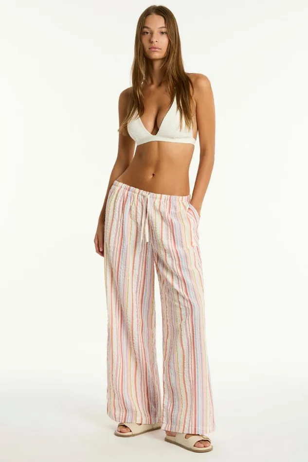 Boho Stripe Surf Pant Boho Stripe Women Sea Level Pants