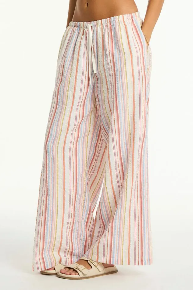Boho Stripe Surf Pant Boho Stripe Women Sea Level Pants