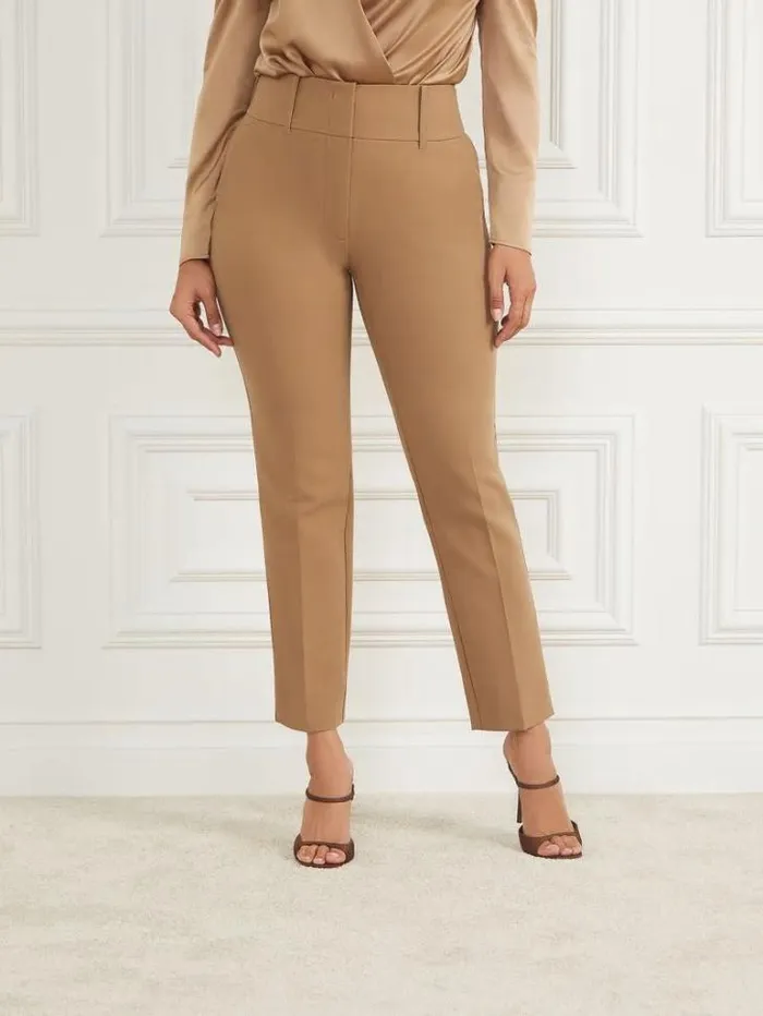Bottoms Women Marciano Shelly Twill Pant Macchiato Multi