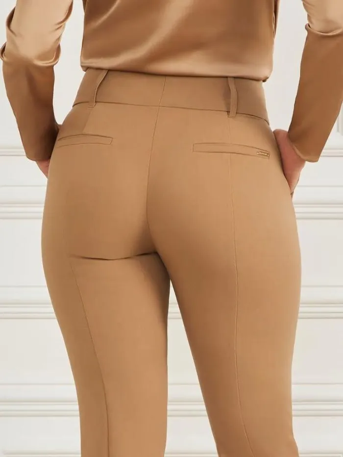 Bottoms Women Marciano Shelly Twill Pant Macchiato Multi Bottoms Women Marciano Shelly Twill Pant Macchiato Multi