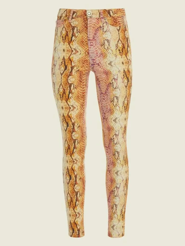 Bottoms Women Marciano Snakeskin Stiletto No 97 Skinny Jean Sonora Skin Bottoms Women Marciano Snakeskin Stiletto No 97 Skinny Jean Sonora Skin
