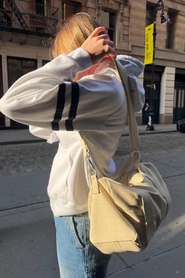 Brandy Melville Bags and Backpacks Duffle Bag Ivory 8211 Women