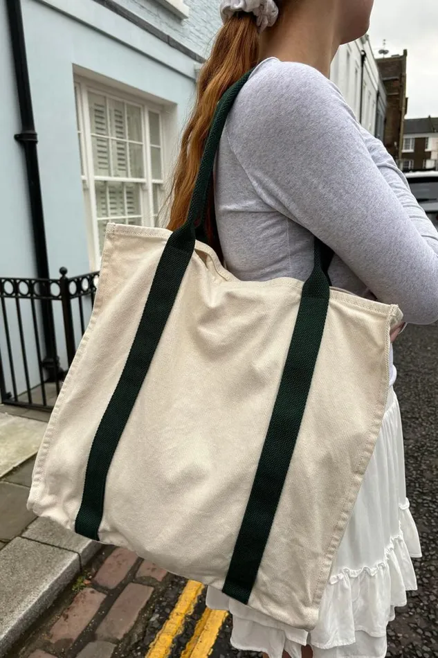 Brandy Melville Bags and Backpacks Tote Bag Ivory 8211 Women