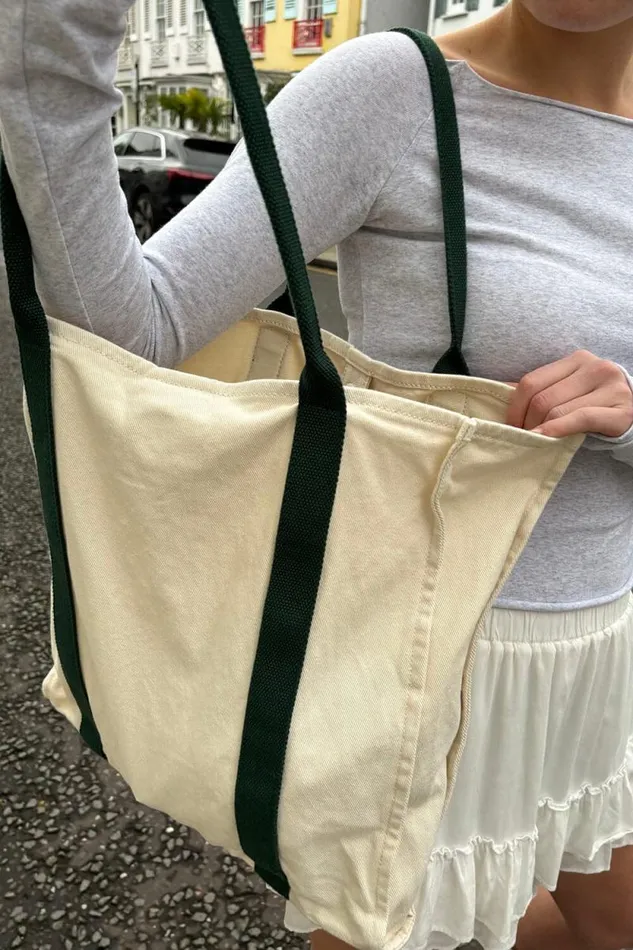 Brandy Melville Bags and Backpacks Tote Bag Ivory 8211 Women