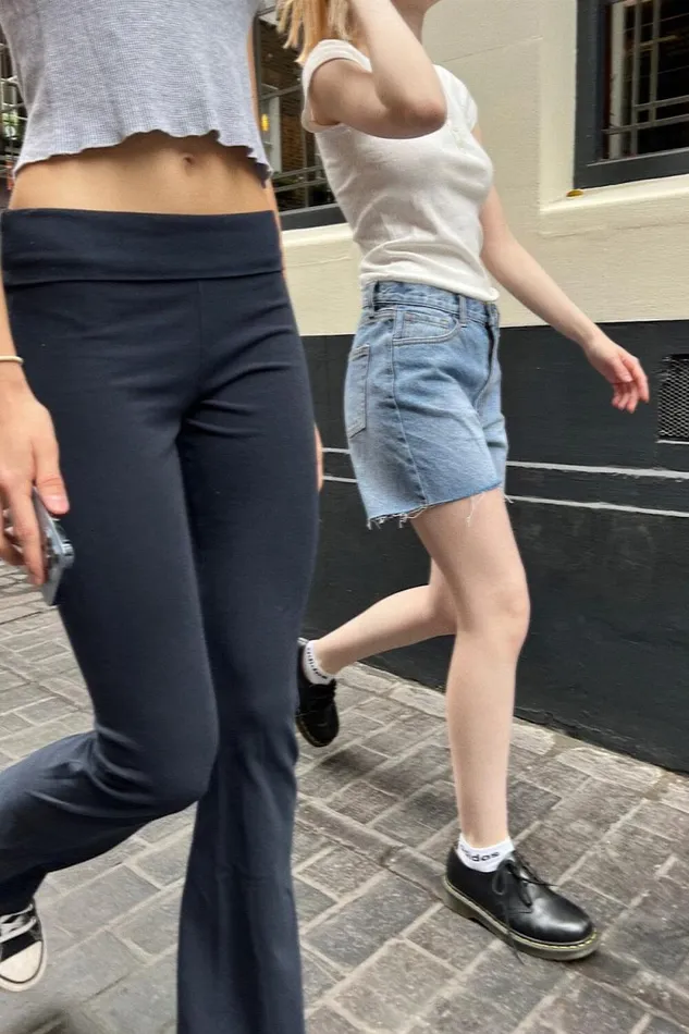 Brandy Melville Bottoms Priscilla Pants Faded Blue 8211 Women