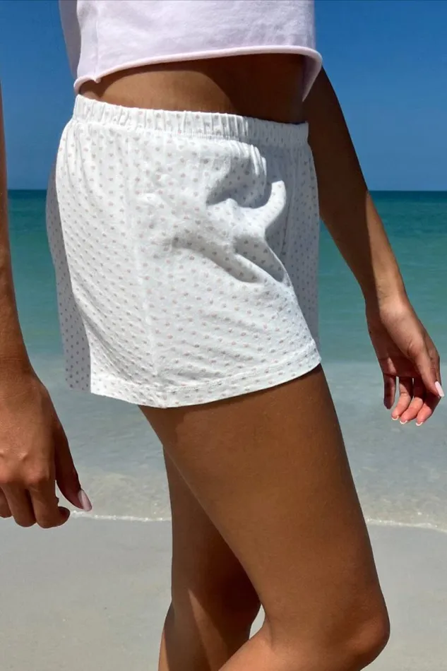 Brandy Melville Matching Sets Emery Heart Sweatshorts Natural White 8211 Women Brandy Melville Matching Sets Emery Heart Sweatshorts Natural White 8211 Women