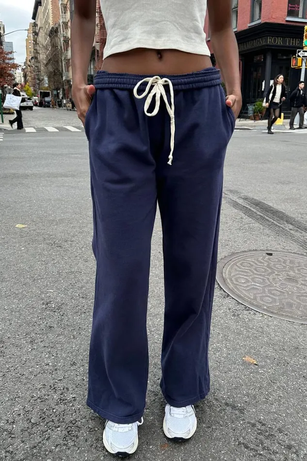 Brandy Melville Sweatpants and Sweatshirts Anastia Tie Sweatpants Classic Navy 8211 Women Brandy Melville Sweatpants and Sweatshirts Anastia Tie Sweatpants Classic Navy 8211 Women