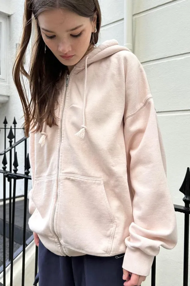 Brandy Melville Sweatpants and Sweatshirts Christy Hoodie Light Sand 8211 Women Brandy Melville Sweatpants and Sweatshirts Christy Hoodie Light Sand 8211 Women