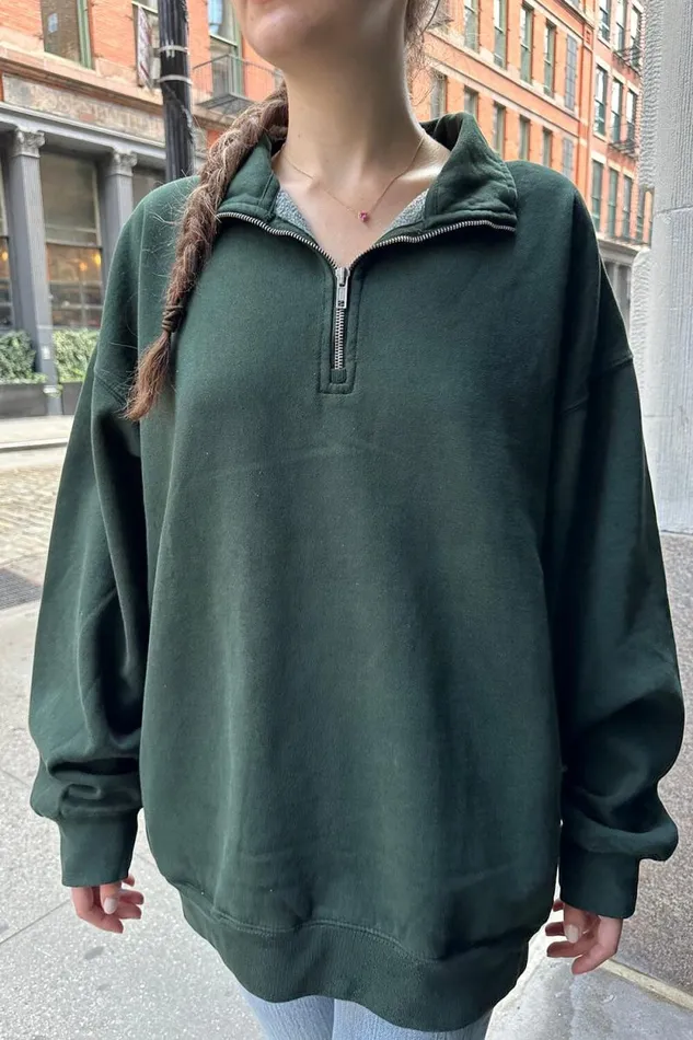 Brandy Melville Sweatpants and Sweatshirts Missy Oversized Sweatshirt Dark Green 8211 Women Brandy Melville Sweatpants and Sweatshirts Missy Oversized Sweatshirt Dark Green 8211 Women