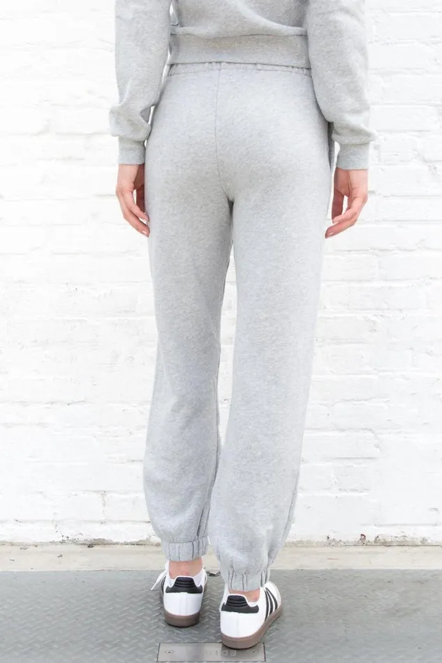 Brandy Melville Sweatpants and Sweatshirts Rosa Sweatpants Super Light Grey 8211 Women