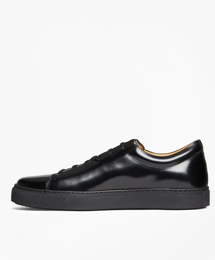 Brooks Brothers Dress and Casual Shoes Leather Sneakers Black 8211 Men Brooks Brothers Dress and Casual Shoes Leather Sneakers Black 8211 Men