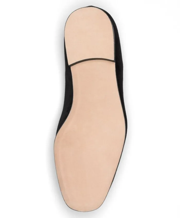 Brooks Brothers Dress and Casual Shoes Velvet Crown Slippers Black 8211 Men Brooks Brothers Dress and Casual Shoes Velvet Crown Slippers Black 8211 Men
