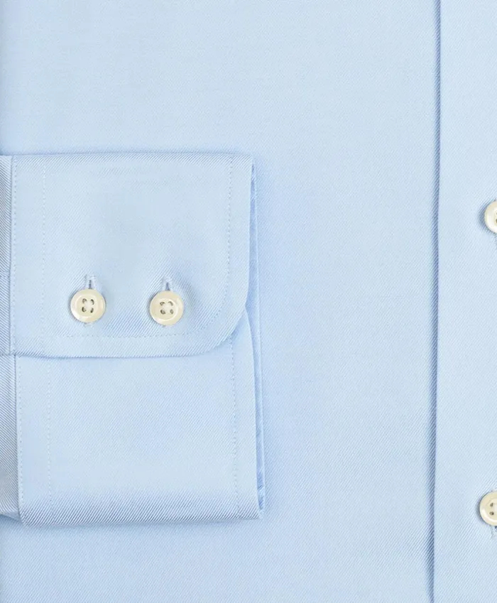Brooks Brothers Dress Shirts Stretch Regent Fitted Dress Shirt NonIron Twill ButtonDown Collar Light Blue 8211 Men Brooks Brothers Dress Shirts Stretch Regent Fitted Dress Shirt NonIron Twill ButtonDown Collar Light Blue 8211 Men
