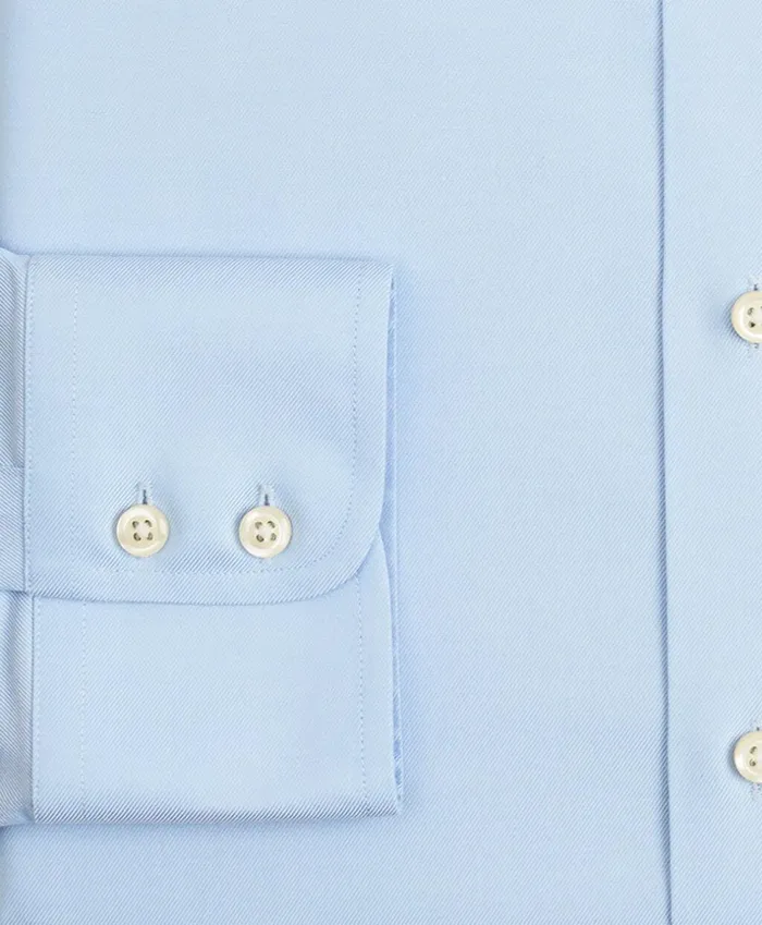 Brooks Brothers Dress Shirts Stretch Soho ExtraSlimFit Dress Shirt NonIron Twill Ainsley Collar Light Blue 8211 Men Brooks Brothers Dress Shirts Stretch Soho ExtraSlimFit Dress Shirt NonIron Twill Ainsley Collar Light Blue 8211 Men