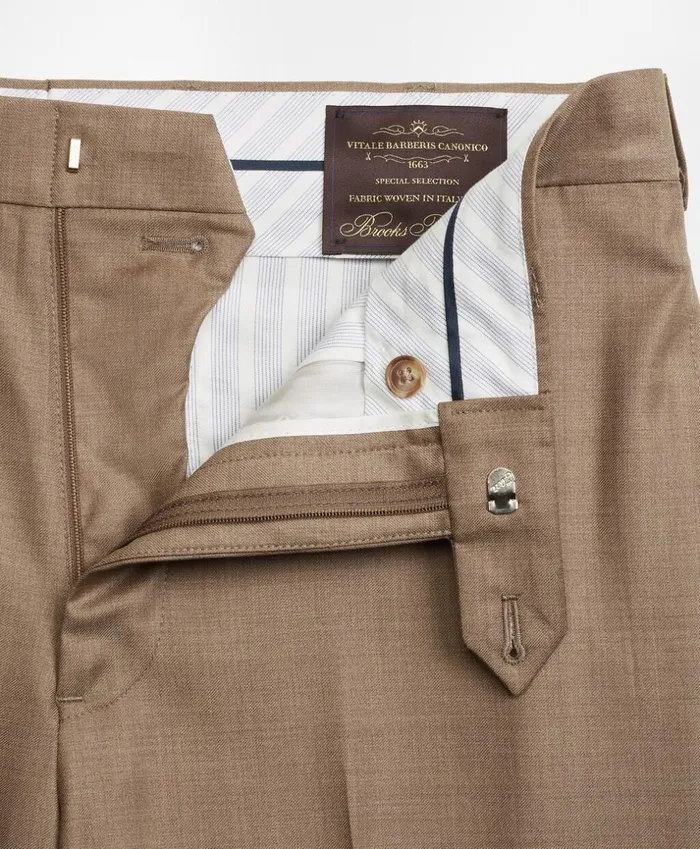 Brooks Brothers Dress Trousers Madison Fit Stretch Wool Trousers Tan 8211 Men Brooks Brothers Dress Trousers Madison Fit Stretch Wool Trousers Tan 8211 Men