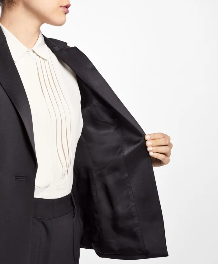 Brooks Brothers Jackets SingleBreasted Stretch Wool Tuxedo Jacket Black 8211 Women Brooks Brothers Jackets SingleBreasted Stretch Wool Tuxedo Jacket Black 8211 Women