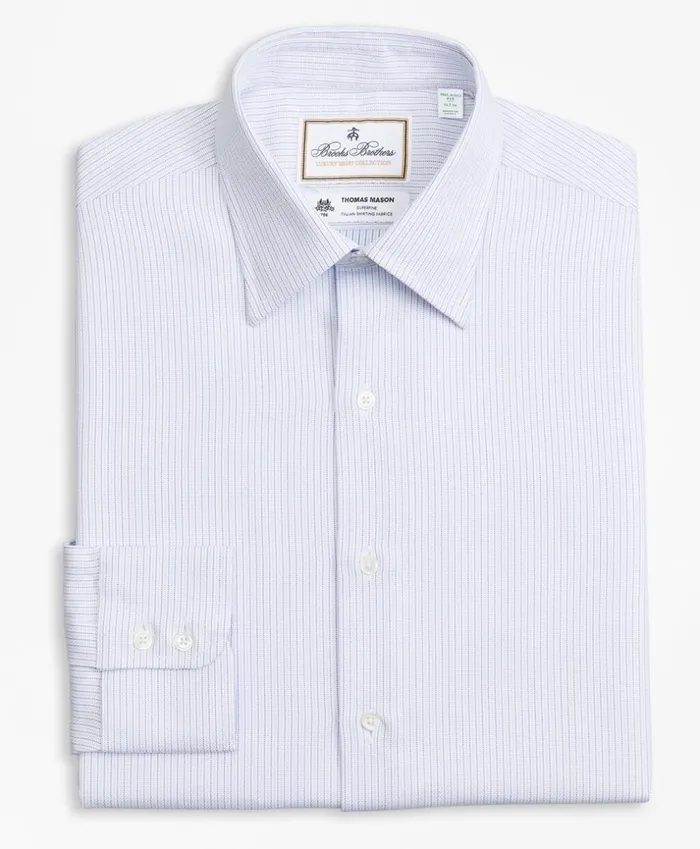 Brooks Brothers Luxury Shirts Luxury Collection Milano SlimFit Dress Shirt Franklin Spread Collar Textured Stripe White 8211 Men Brooks Brothers Luxury Shirts Luxury Collection Milano SlimFit Dress Shirt Franklin Spread Collar Textured Stripe White 8211 Men