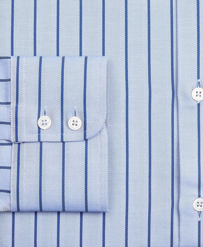 Brooks Brothers Luxury Shirts Luxury Collection Soho ExtraSlimFit Dress Shirt Franklin Spread Collar Herringbone Stripe Blue 8211 Men Brooks Brothers Luxury Shirts Luxury Collection Soho ExtraSlimFit Dress Shirt Franklin Spread Collar Herringbone Stripe Blue 8211 Men